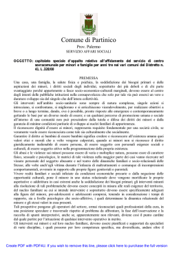 Capitolato - Comune di Partinico