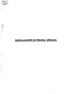 Page 1 RMQLAMENTO nl Pouzm ummm. Page 2 Page 3 CAPO I