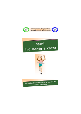 sport tra mente e corpo