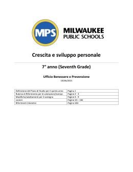 Crescita e sviluppo personale