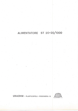 manuale d`uso
