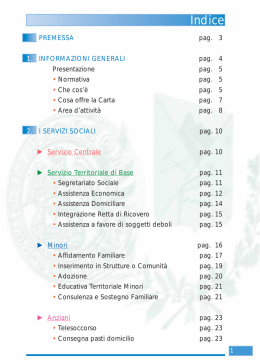 Indice - Comune di Prato Sesia