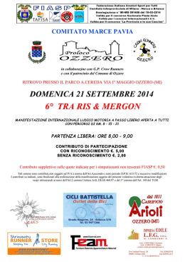 volantino - Pro Loco Ozzero