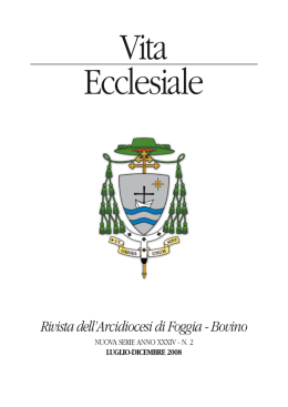 scarica il  - ArciDiocesi di Foggia