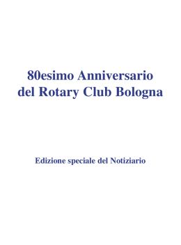 Volume 80&deg; Rotary Bologna (2007)