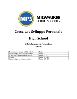 Crescita e Sviluppo Personale