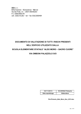 Primaria_Aldo_Moro_Nov_2013 - Primo Istituto Comprensivo