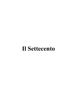 Il Settecento - Clueb Editrice e ArchetipoLibri