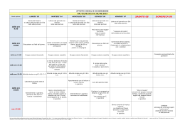 Settimana dal 03.08 al 09.08.2015 - Azienda Pubblica di Servizi alla