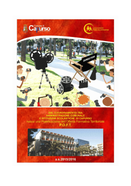 P.O.F.T. 2015/2016 - Comune di Capurso