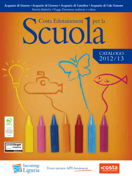Catalogo Incoming Liguria 2012/2013