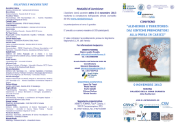 Brochure (pdf, it, 320 KB, 11/4/13)