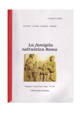 La famiglia - Sito di Filomena Di Pace