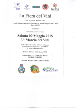 La Fiera dei Vini - Atletica CUS Udine