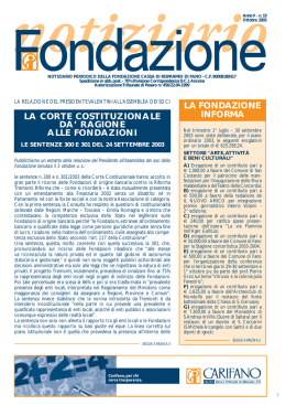 numero 19 - Fondazione Cassa di Risparmio di Fano