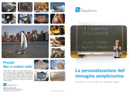 "La personalizzazione dell` immagine semplicissima