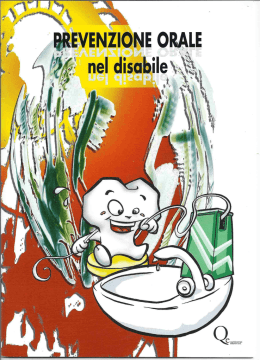Prevenzione dentale nel Disabile