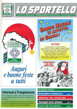 IIIIIIIIIIIl - Banca della Bergamasca