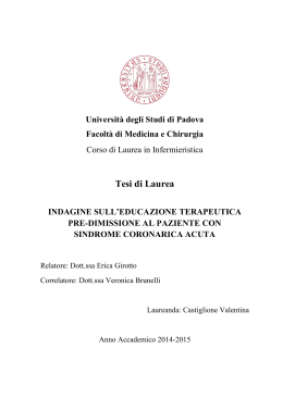 Documento PDF - Università degli Studi di Padova