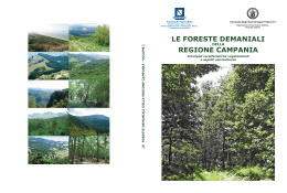le foreste demaniali - Regione Campania Assessorato Agricoltura