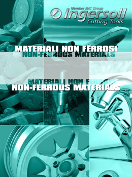 Materiali non Ferrosi