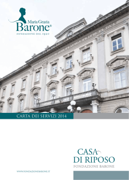 scarica pdf - Fondazione Maria Grazia Barone