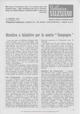 Bollettino Salesiano - Biblioteca Don Bosco