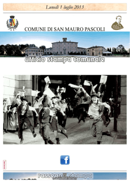 Page 1 Page 2 il Resto del Carlino CESENA @im Mauro Paw/z