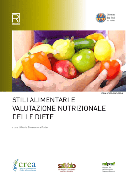 Stili alimentari e valutazione nutrizionale delle diete