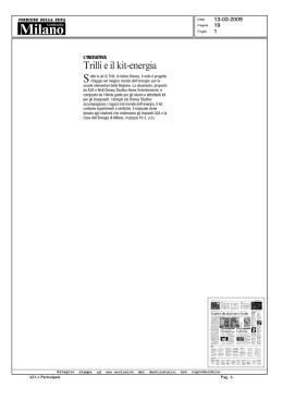 La Rassegna Stampa