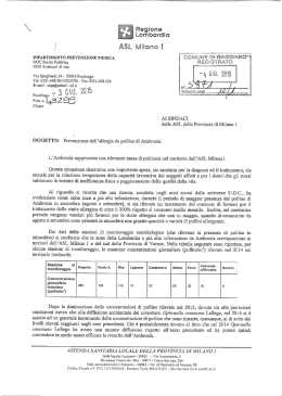 ambrosia 2015 - Comune di Gaggiano
