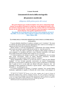 Storia della storiografia medievalistica