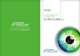 retina - Fondazione per la Scienza