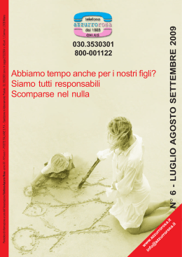 Scarica il pdf - Associazione Telefono Azzurro Rosa