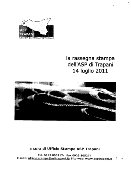 la rassegna stampa