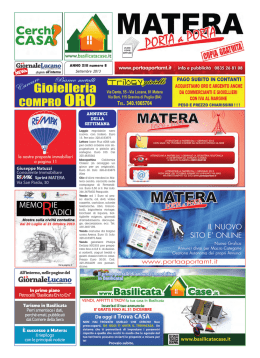 In primo piano Petrocelli: &ldquo;Basilicata Eni to Eni