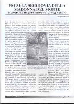 no alla seggiovia della madonna del monte