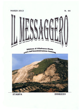 Messaggero Marzo 2013 - comune.villafrancasicula.ag.it