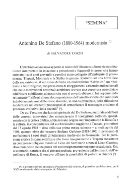 Antonino De Stefano (1880-1964) modernista