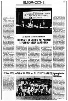 29 - Regione Autonoma della Sardegna