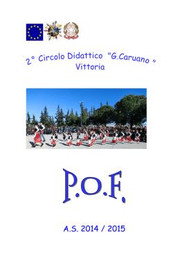 P.O.F. 2014-2015 - Scuolacaruano.it