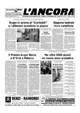 Numero 35 - L`ANCORA edicola