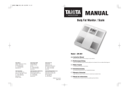manual - Tanita
