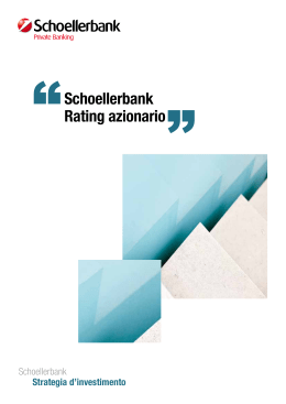 Schoellerbank Rating azionario