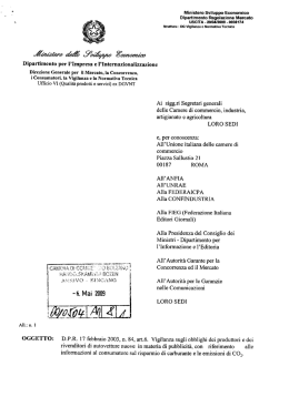 Dipartimento per l`Impresa e l`Internazionalizzazione