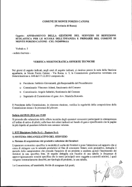Verbale n.5 - Comune di Monte Porzio Catone