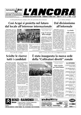 Numero 13 - L`ANCORA edicola