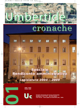 umbertide cronache 01-2009