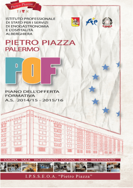 P.O.F. - Questo sito utilizza cookies tecnici e di terze parti per