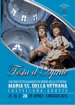 La Festa d`Aprile negli anni 1785-86